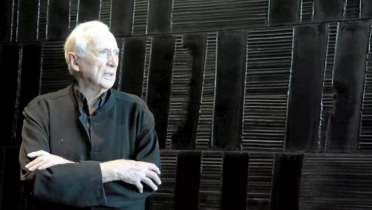 Un hommage national, ce mercredi, pour le peintre Pierre Soulages, maître de 'l'outrenoir'