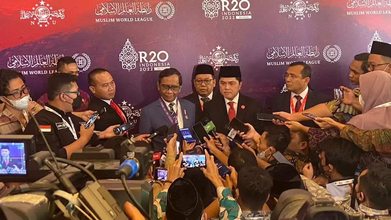 Forum R20, Mahfud Md Ingatkan Bahaya Penggunaan Agama Jadi Alat Politik Identitas