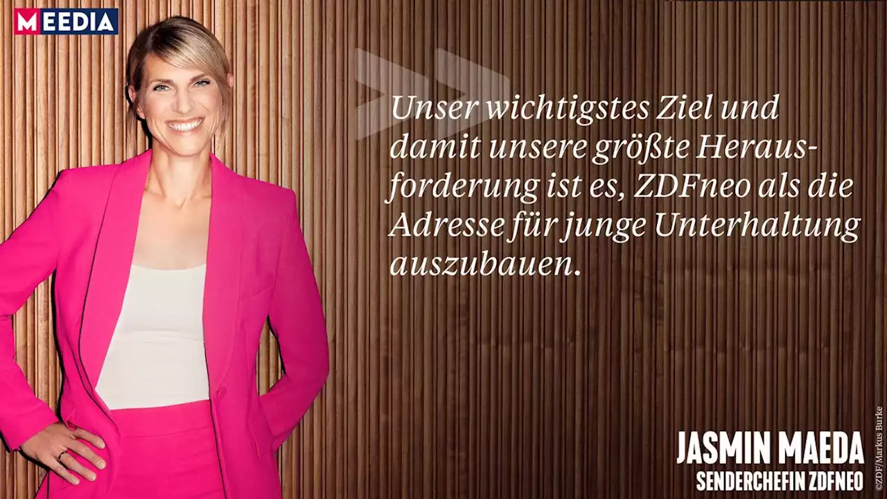 Senderchefin Jasmin Maeda: „ZDFneo ist eine Marke mit Mut“