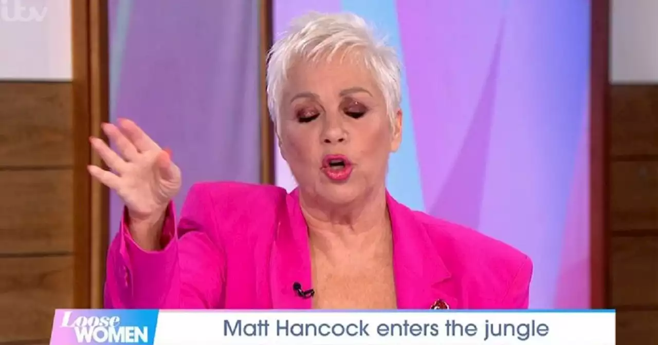 Denise Welch halts Loose Women with passionate rant over Matt Hancock