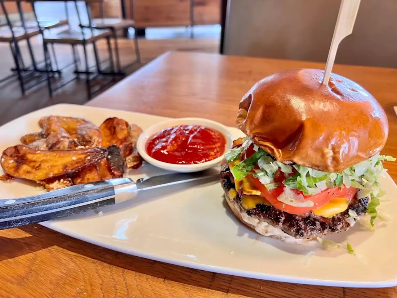 California Pizza Kitchen explains the creation of the chain’s first burger