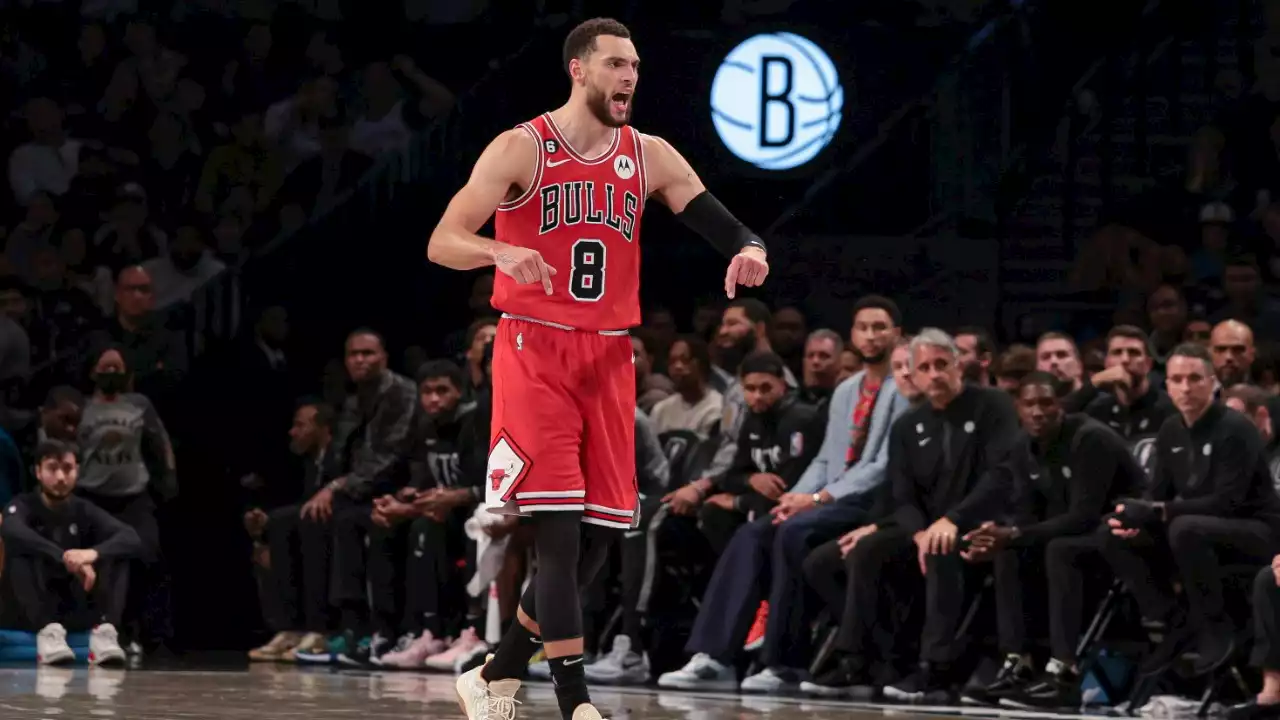 Bulls' Zach LaVine Outscores Nets in Fourth Quarter of Comeback Win