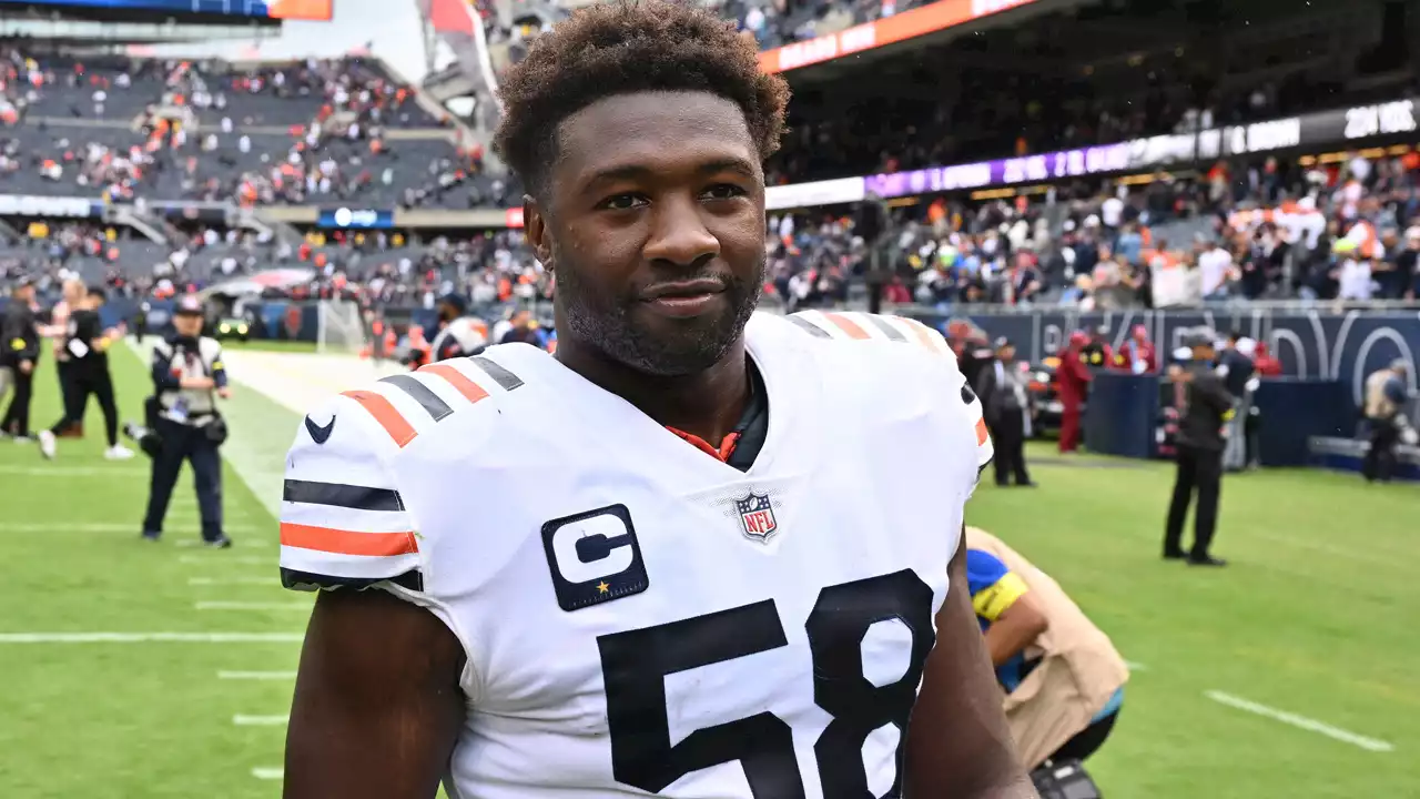 What Bears' Justin Fields Told Roquan Smith After Trade to Ravens