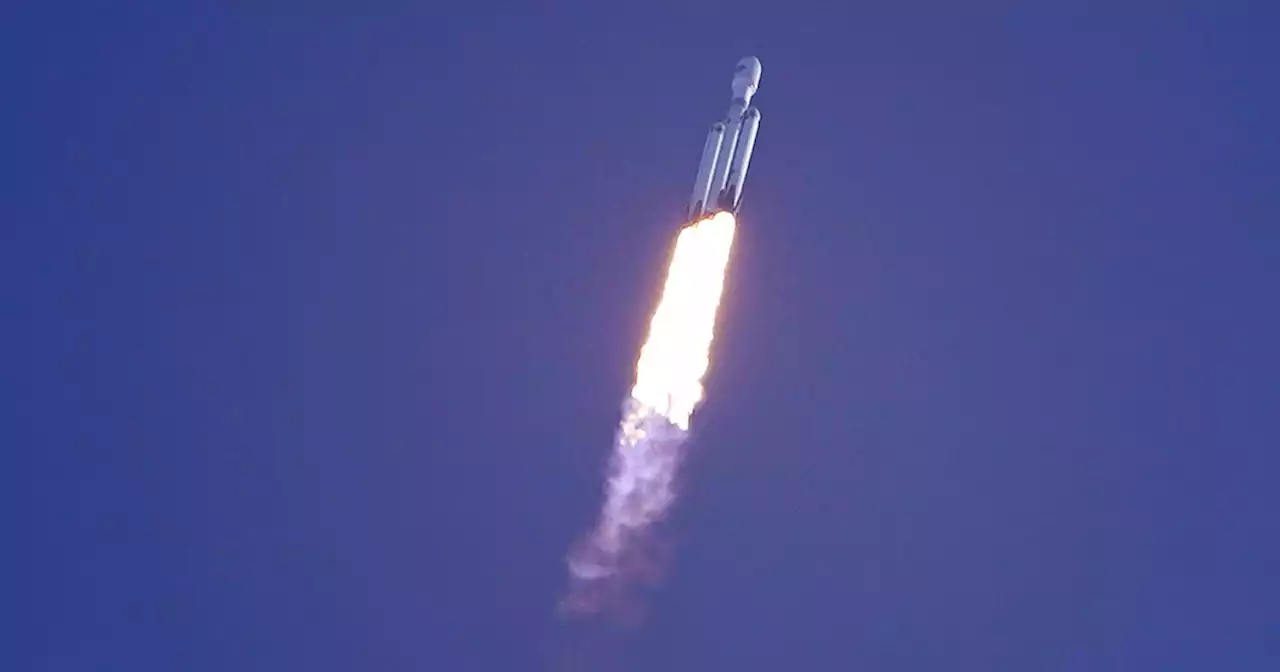 SpaceX launches Falcon Heavy, the world’s most powerful rocket, on Space Force mission