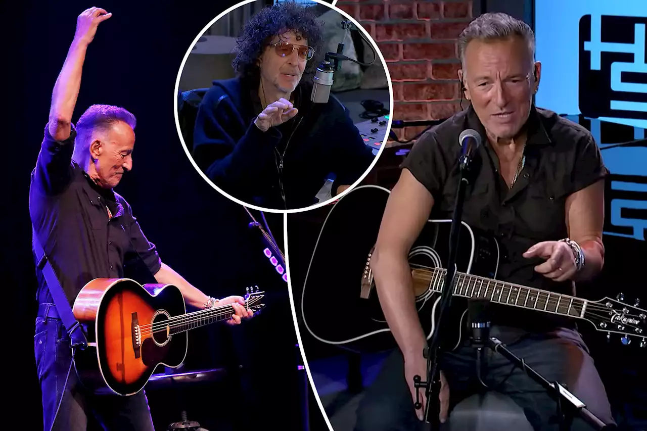 Bruce Springsteen tells Howard Stern: ‘Can’t imagine retirement’ and has ‘luckiest job in the world’