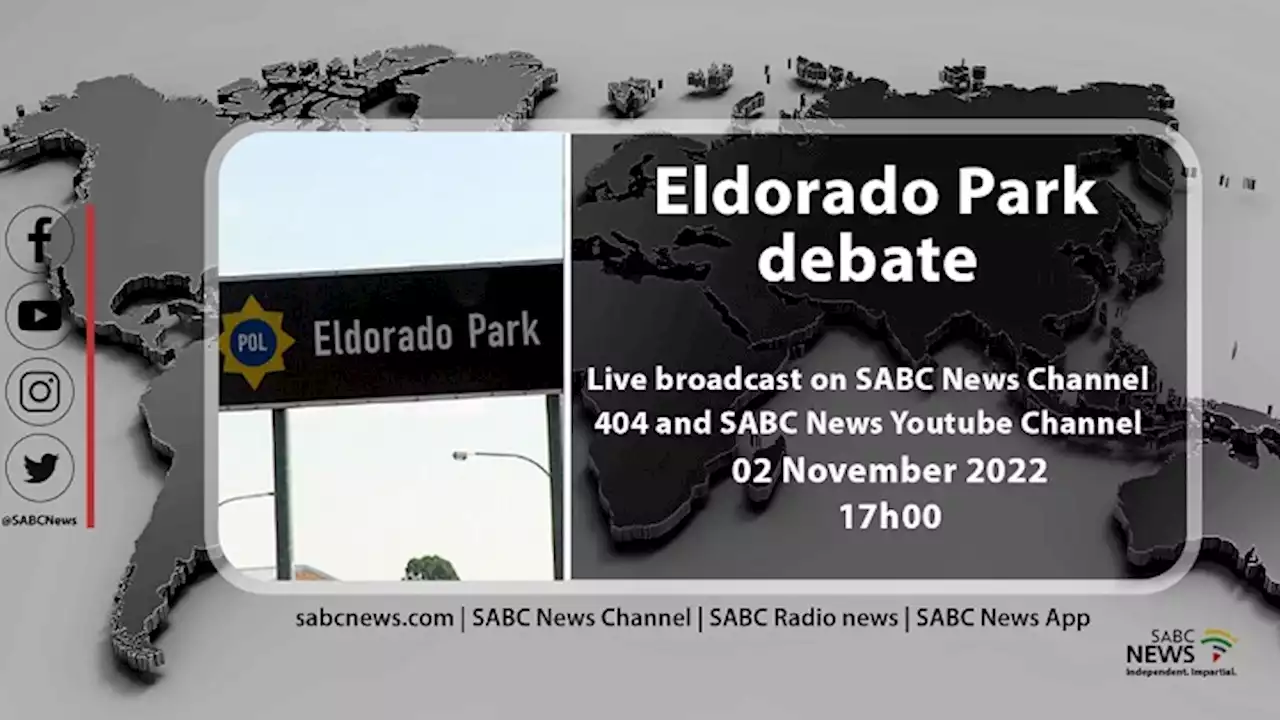 LIVE: Eldorado Park debate - SABC News - Breaking news, special reports, world, business, sport coverage of all South African current events. Africa's news leader.