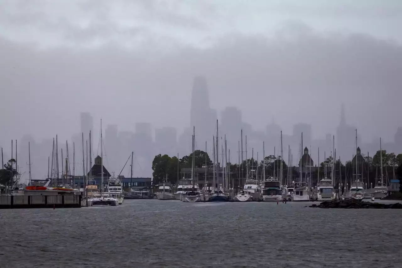 Bay Area temps drop due to continental polar air mass