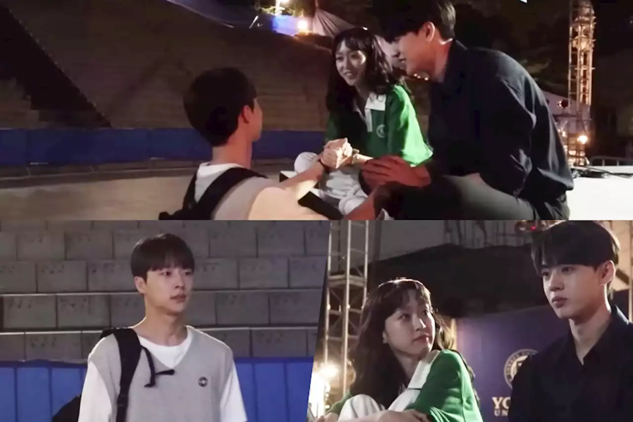 Watch: Han Ji Hyun, Bae In Hyuk, And Kim Hyun Jin Are Still Besties In Real Life Amidst The Drama Of “Cheer Up”