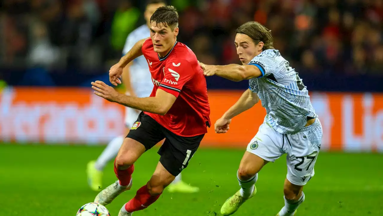 Champions League: Bayer 04 Leverkusen spielt 0:0 gegen Brügge und zieht in Europa League ein