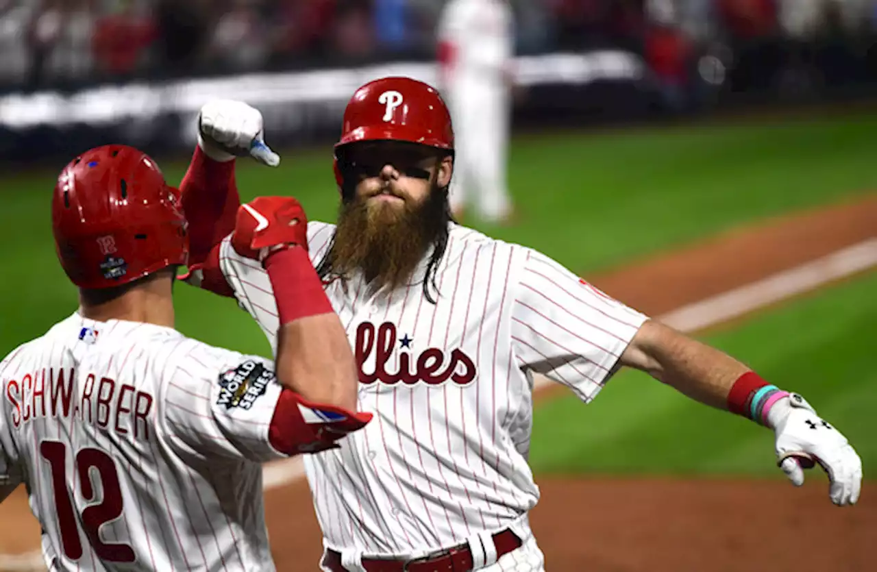 Philadelphia Phillies hit five home runs in 7-0 win over Houston Astros