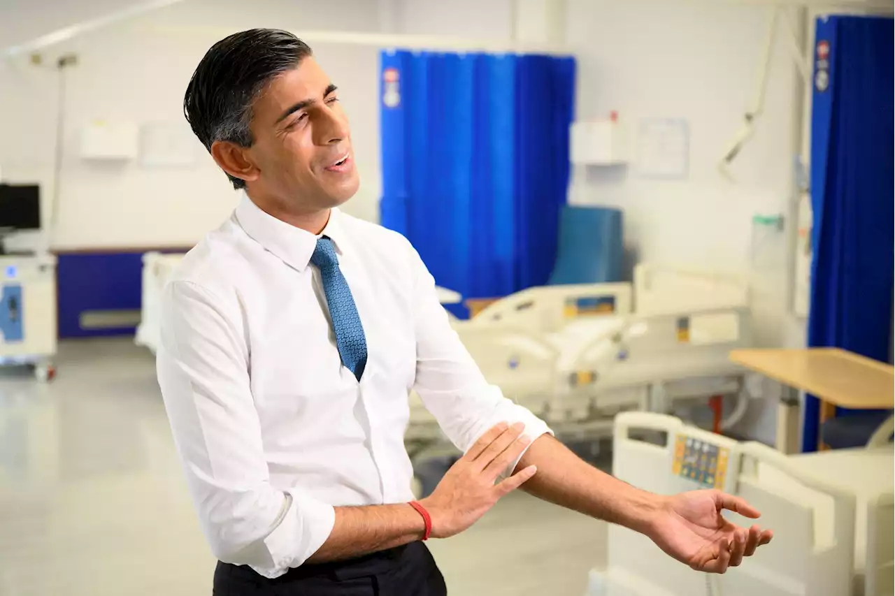 Rishi Sunak tells the NHS that struggling hospitals must catch up to avoid austerity