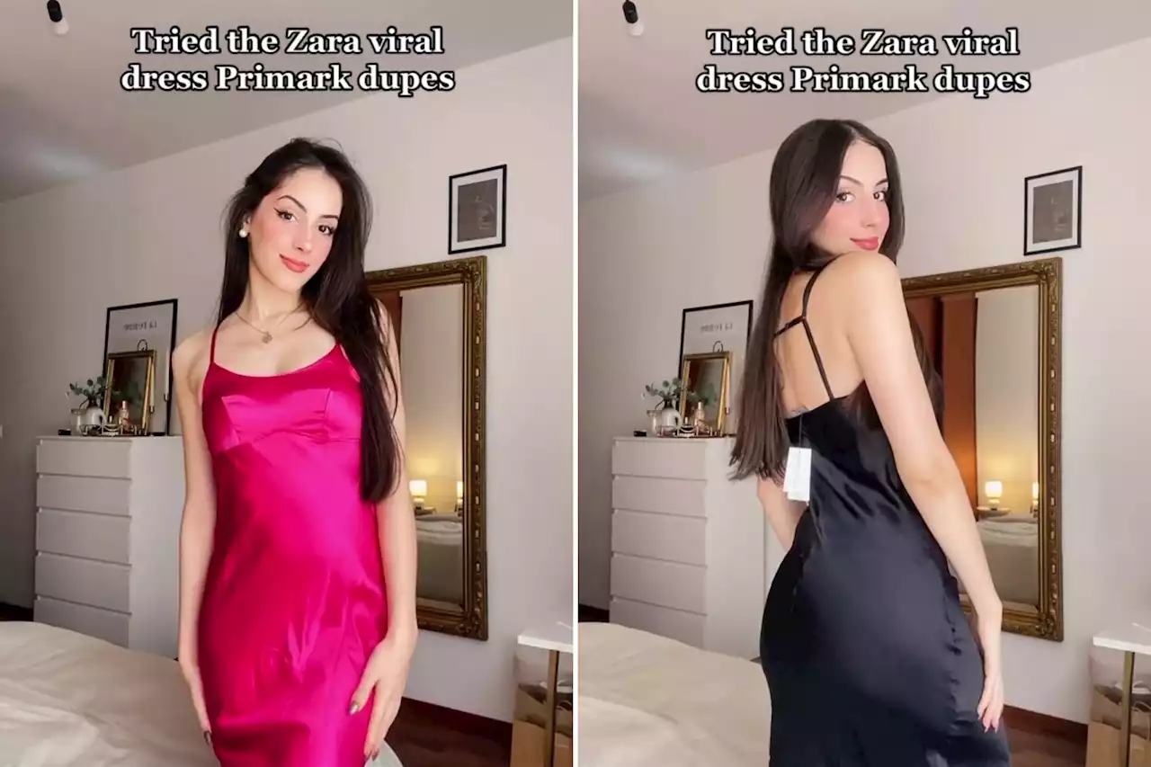 I tried on the Zara viral dress dupes from Primark, here’s how it went