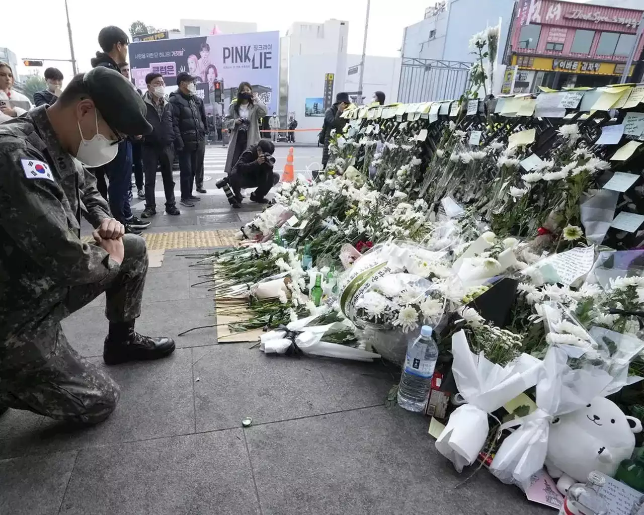 South Korea officials apologize for Halloween crowd surge that killed more than 150 people