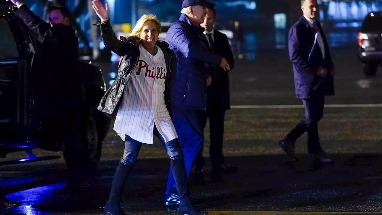 President Joe Biden barbs 'virulent' Phillies fans during World Series