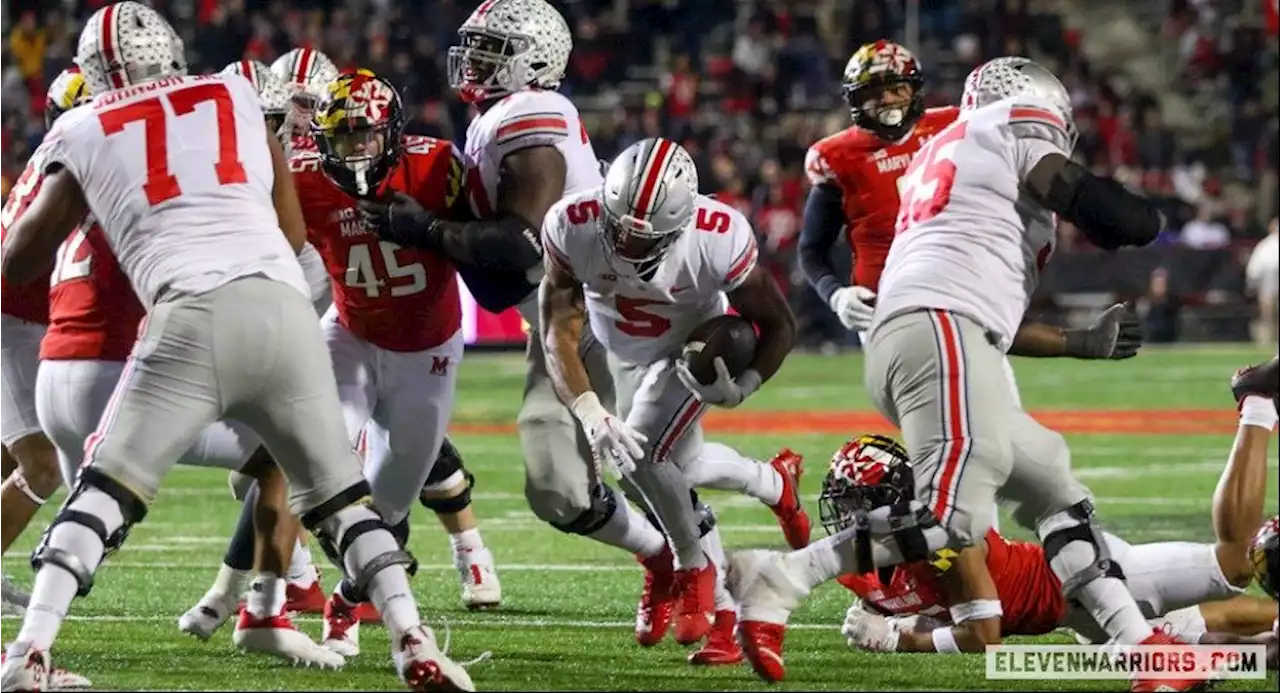 Five Things: Reserve Running Back Dallan Hayden Carries Buckeyes to 43-30 Win Over Maryland