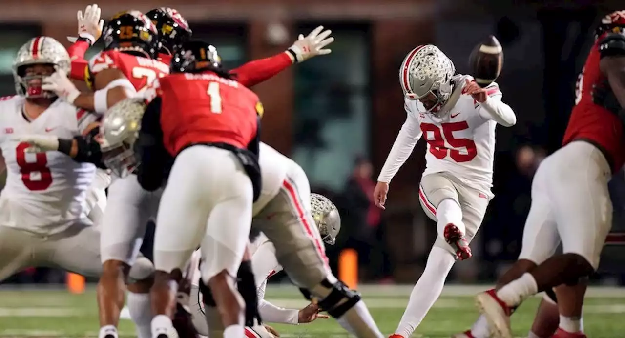 Maryland Notebook: Ryan Day “Very Upset” About Blocked Extra Point, Noah Ruggles Clutch on Field Goals and Penalties Plague Buckeyes