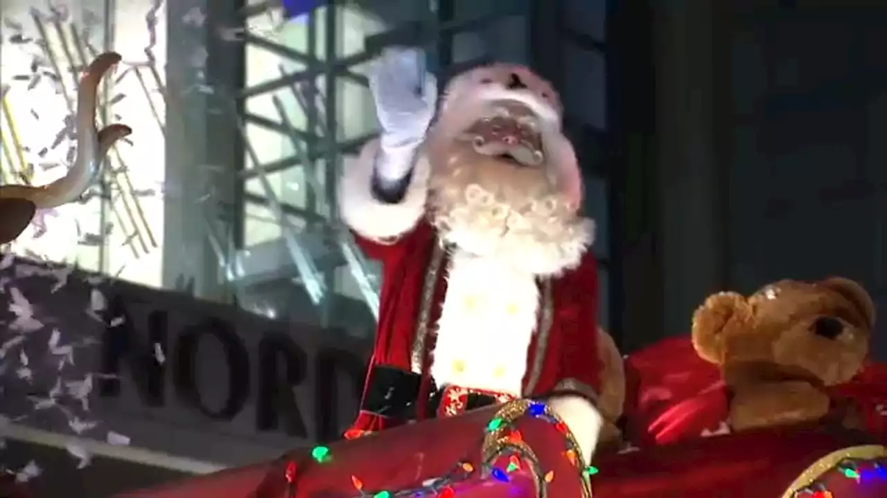 Thousands gather for Magnificent Mile Lights Festival parade, ushering in holiday season