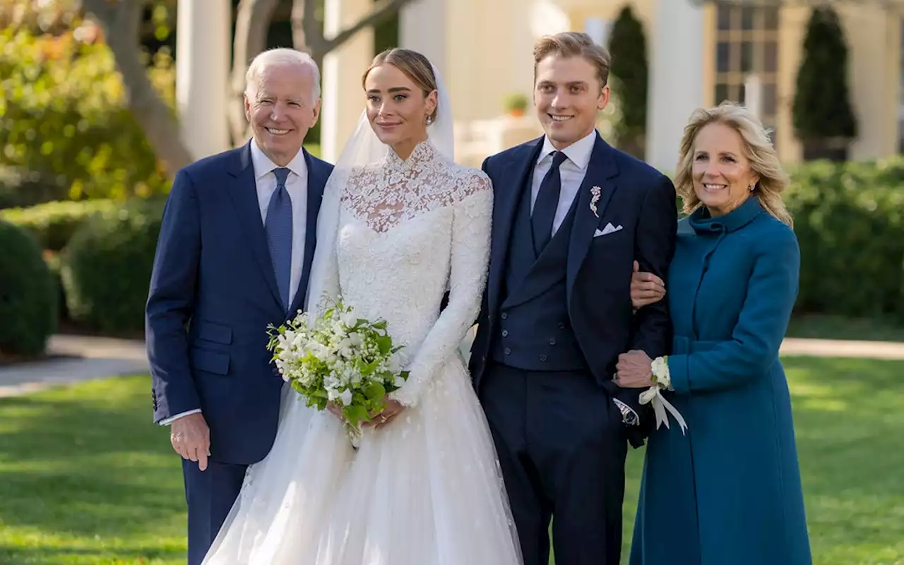 Nieta de Joe Biden se casa en la Casa Blanca