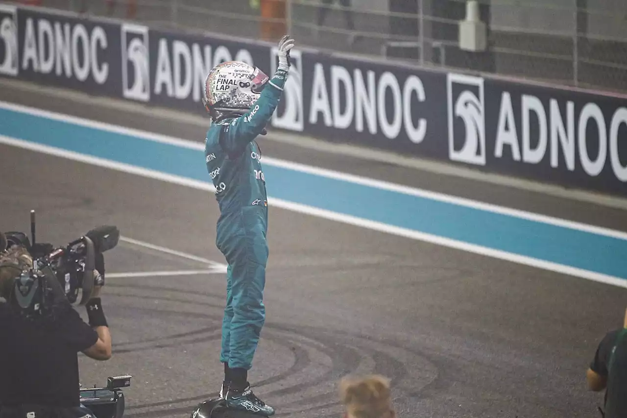 Vettel feeling &quot;empty&quot; after emotional F1 farewell in Abu Dhabi