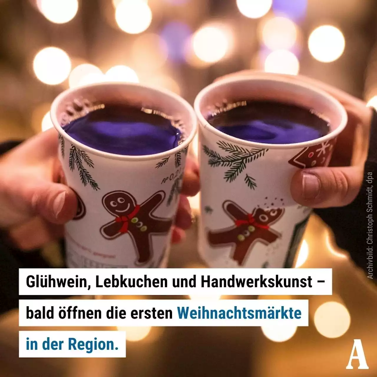 Acht Tipps: Diese Weihnachtsmärkte in und um Augsburg sind besonders schön