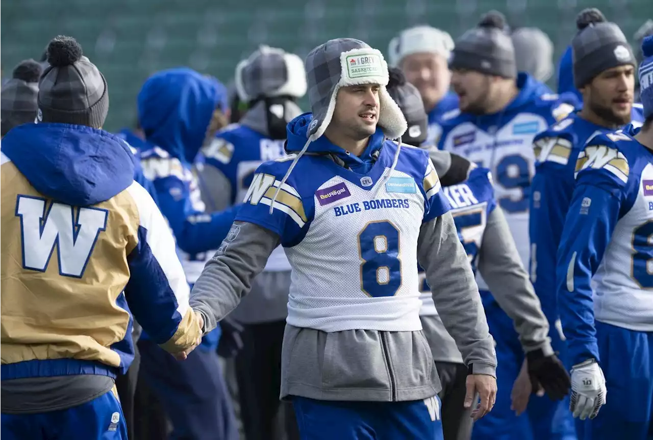 Argos, Blue Bombers hold their final practices prior to Grey Cup game