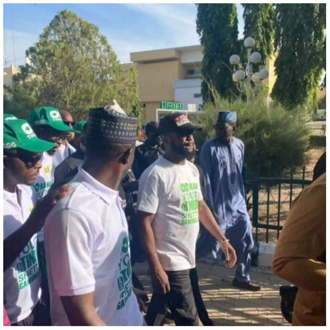 2023: Mammoth crowd as Seyi Tinubu leads APC rally in Kano