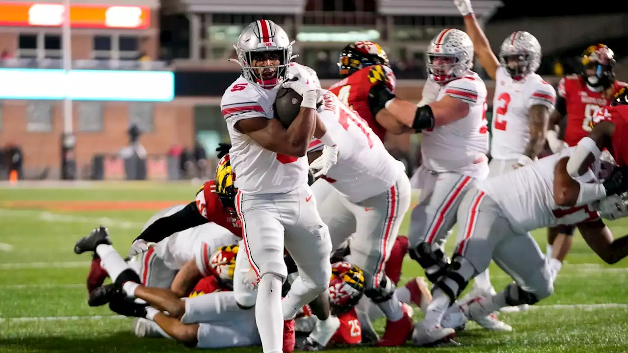 Freshman Dallan Hayden carries load for Ohio State football in win at Maryland