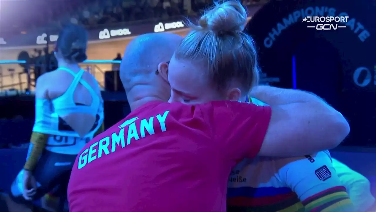 UCI Track Champions League: Bitterer Abend beim Heimspiel - Lea Sophie Friedrich gibt auf