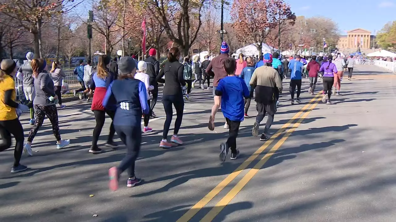 2022 Philadelphia Marathon: Long-distance student running group runs 8K, half-marathon