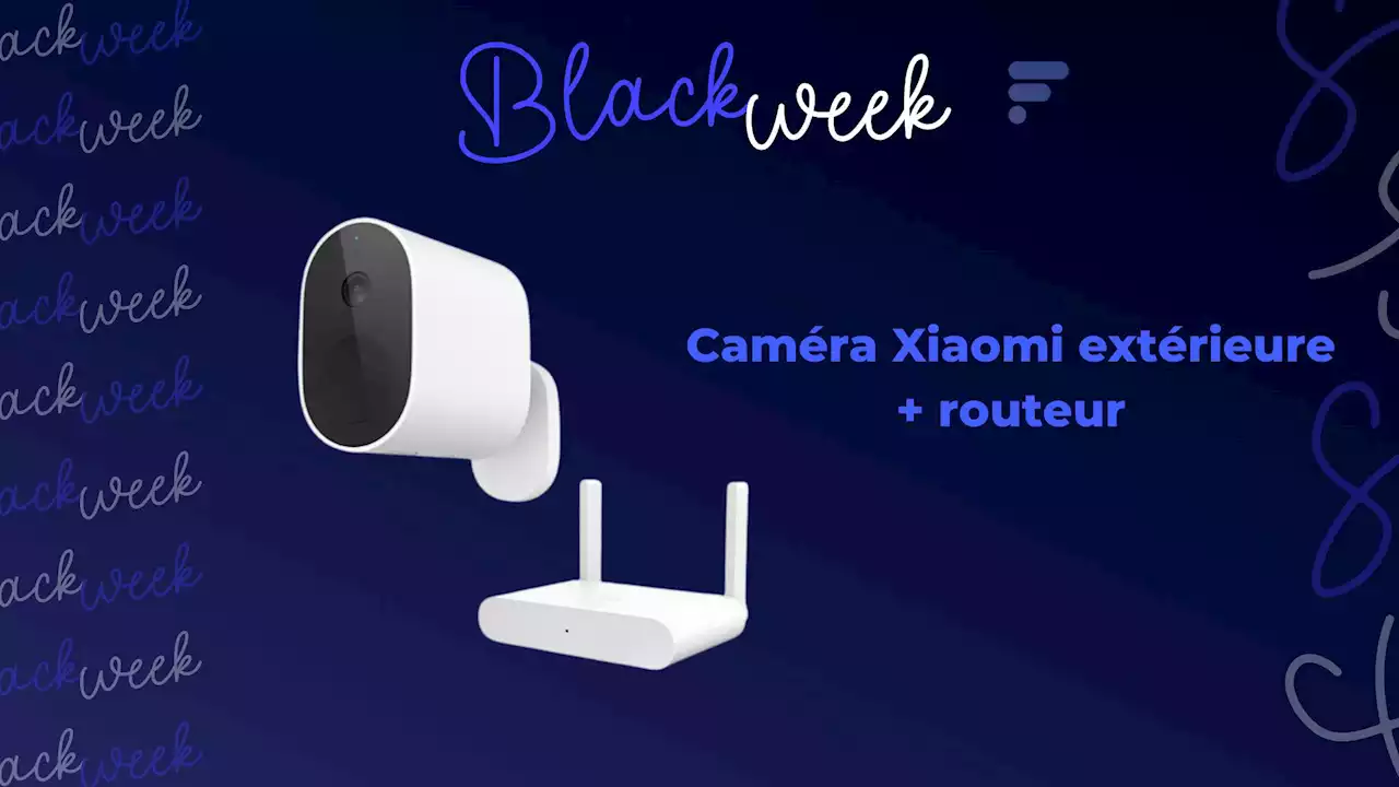 En promo lors du Black Friday, cette caméra Xiaomi est idéale pour surveiller votre domicile