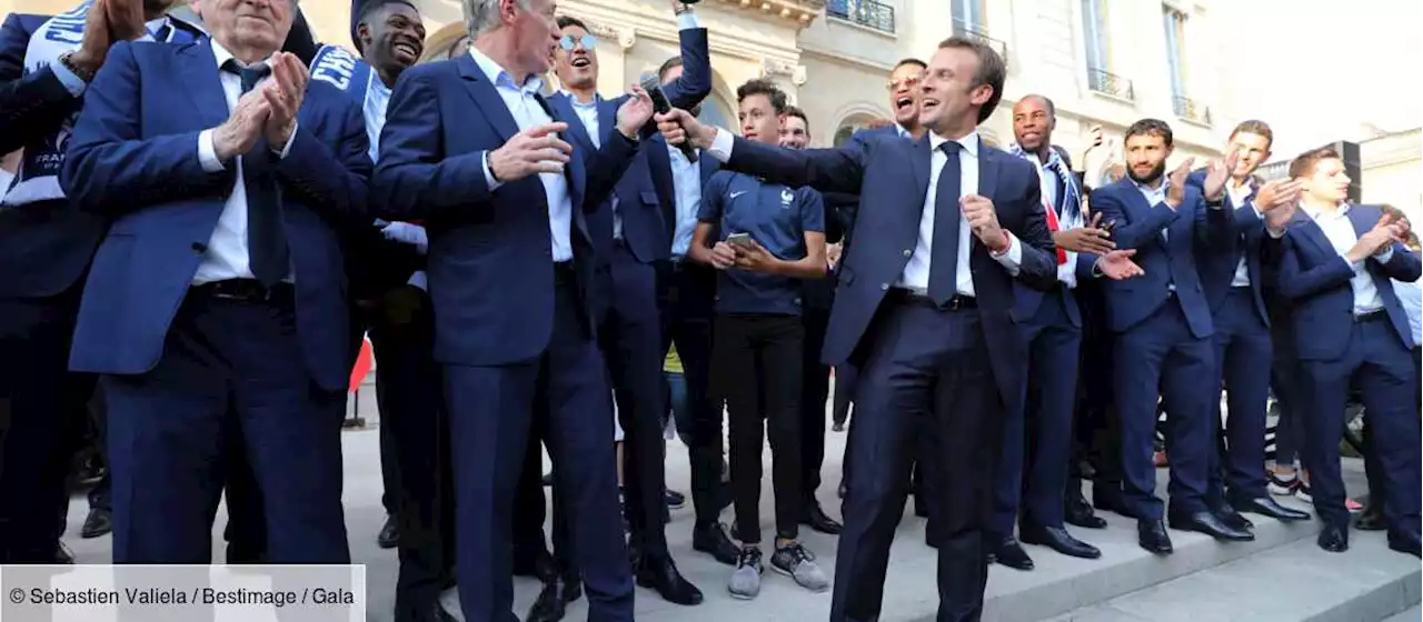 Coupe du monde 2022 – Emmanuel Macron : cette vidéo enregistrée en secret pour les Bleus - Gala