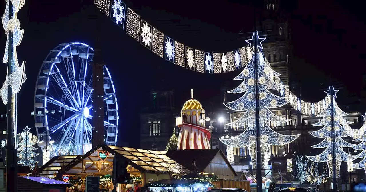 Glasgow's Christmas lights switch on tonight as thousands descend on city