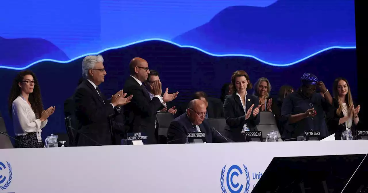 Cop27 secures historic agreement to set up fund for developing countries hit by climate crisis