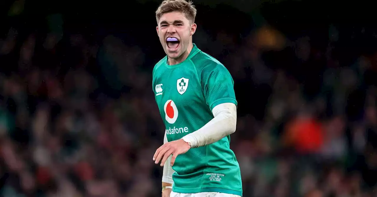 Talking Point: Jack Crowley holds his head above water after being thrown in at the deep end