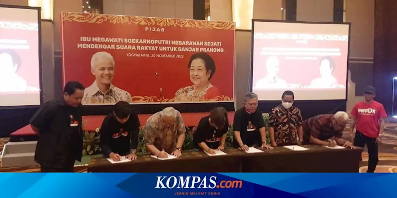 Deklarasikan Dukung Ganjar Pranowo Maju Pilpres 2024, Pijar Akan Kirim Surat ke Megawati