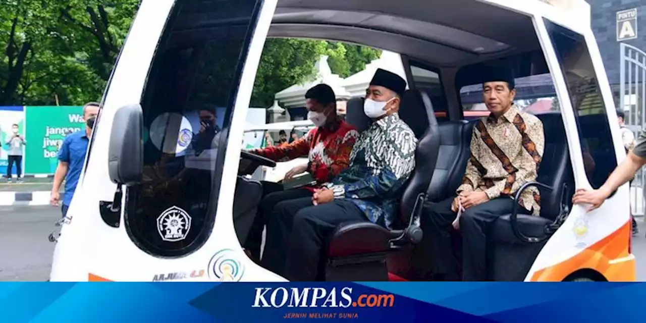 Kisah di Balik Mobil Listrik yang Dinaiki Presiden Jokowi Saat Muktamar Muhammadiyah, Dibuat oleh Siswa SMK