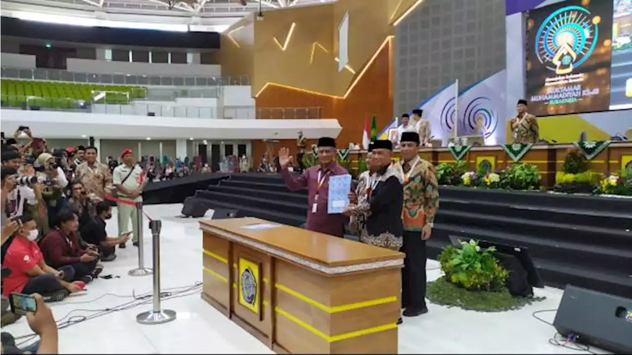 2 Periode! Haedar Nashir Kembali Terpilih Sebagai Ketum PP Muhammadiyah 2022-2027