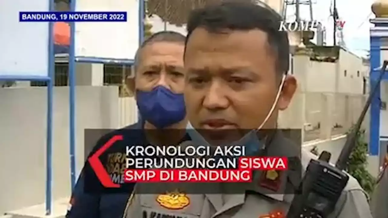 Kronologi Viral Aksi Bully Siswa SMP di Bandung, Polisi Telah Amankan Pelaku