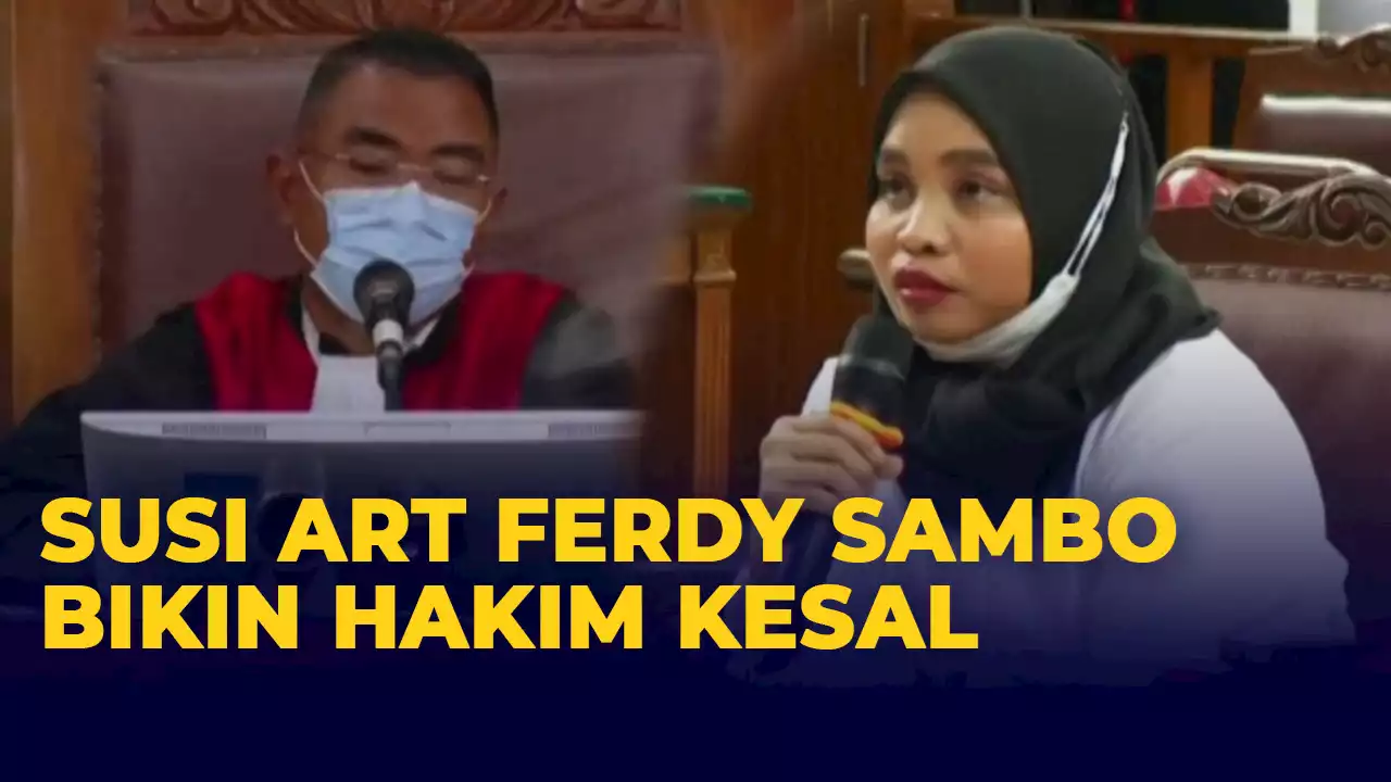 Sosok Susi, ART Ferdy Sambo yang Bikin Hakim Kesal karena Banyak Jawab Tidak Tahu