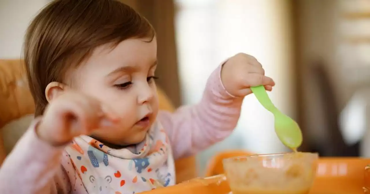 Café staff give 'embarrassed' mum dustpan and brush to clean up her baby's mess