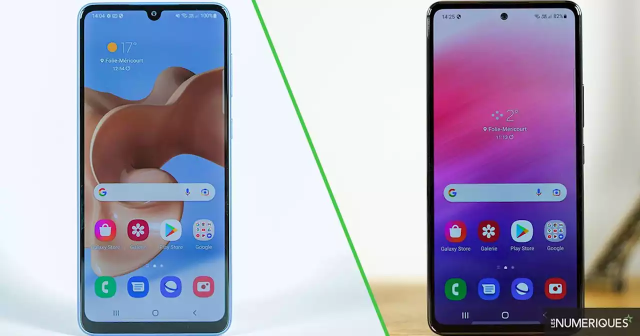 Comparatif Duel : Samsung Galaxy A53 5G vs Galaxy A33 5G - Les Numériques