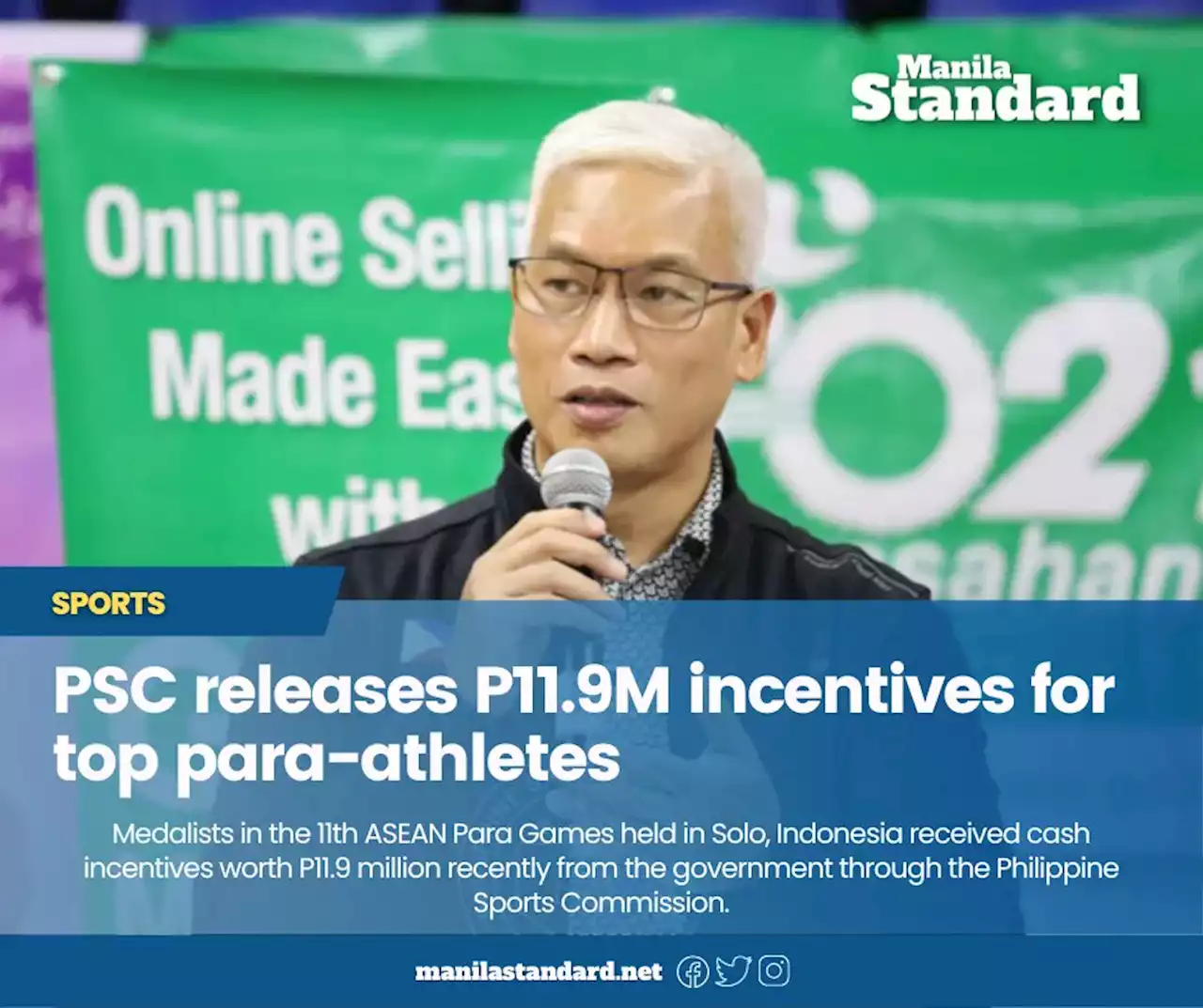 PSC releases P11.9M incentives for top para-athletes