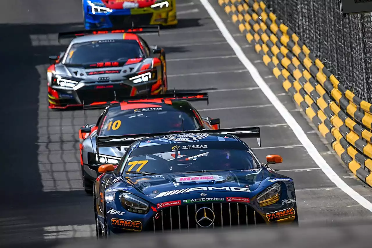 Engel claims third Macau GT Cup win