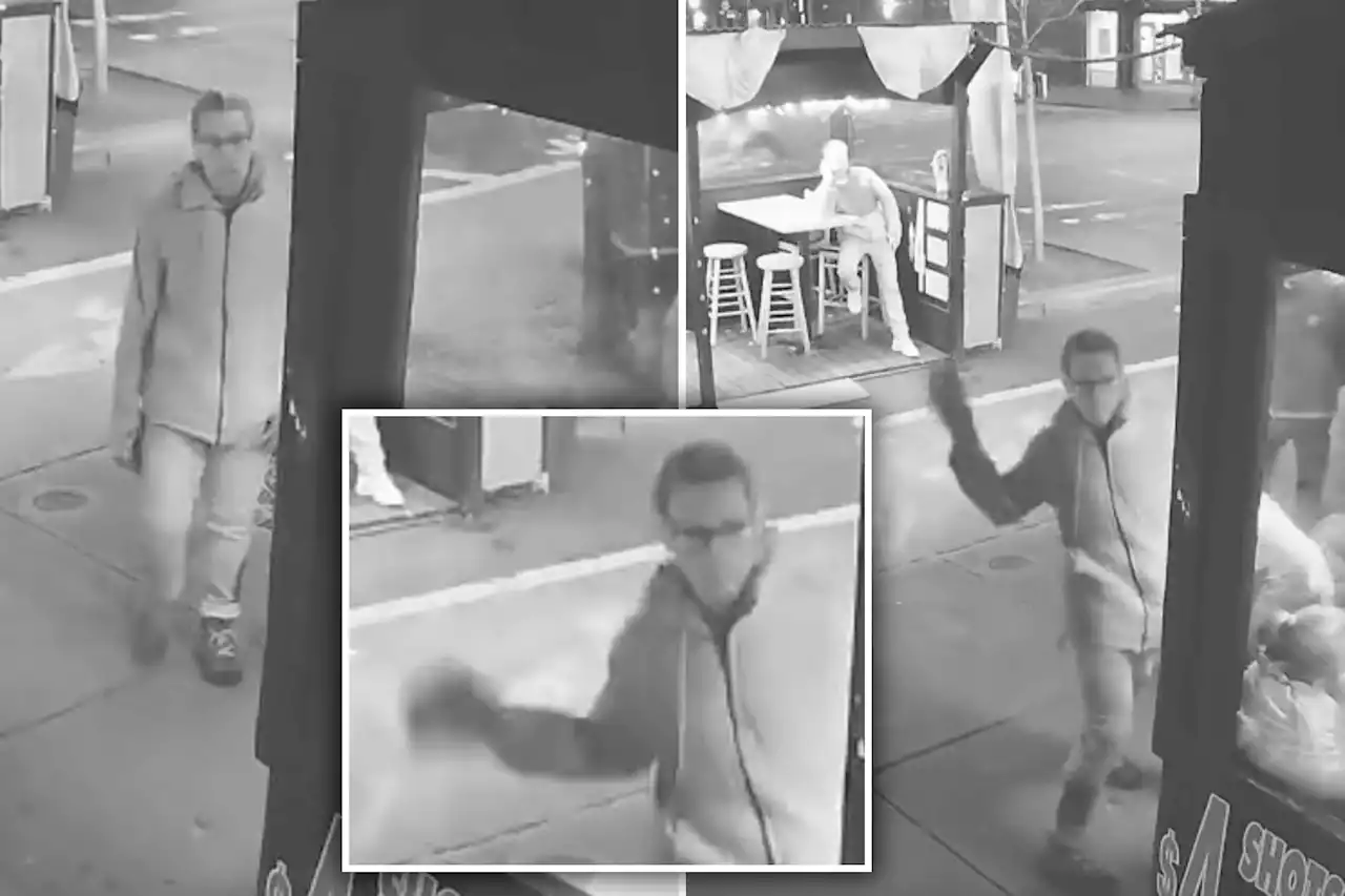 Man throws brick at window of NYC gay bar: video