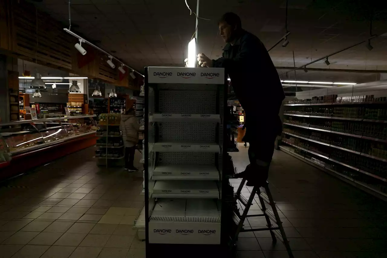 Blackouts hit Ukraine's small businesses, and wider economy, hard