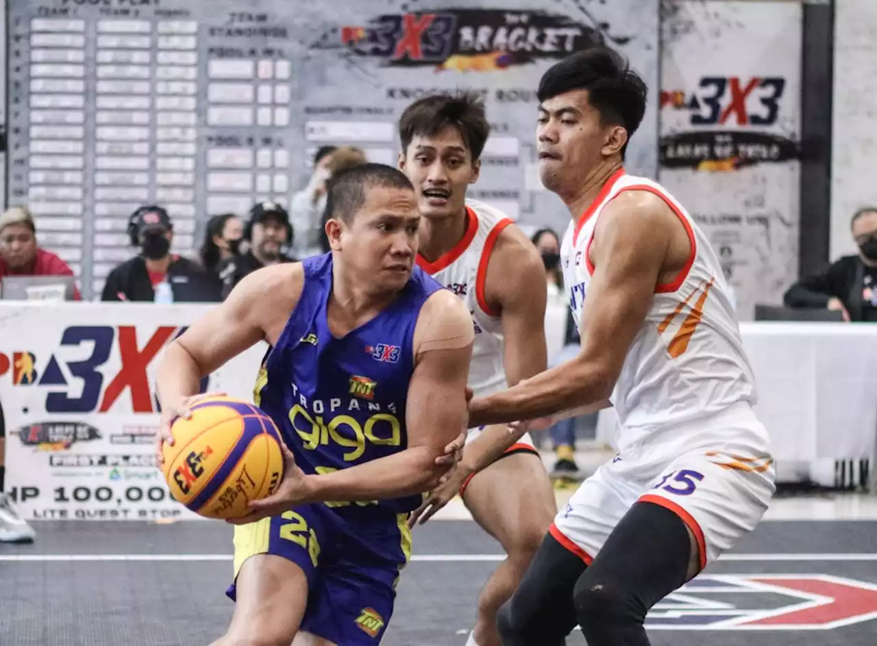 Vosotros heats up as TNT turns back Cavitex to nail another PBA 3x3 crown