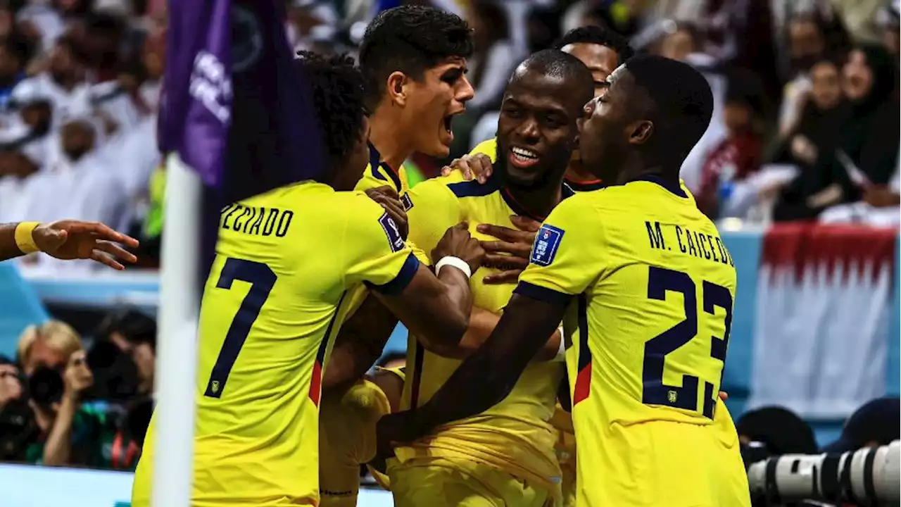 Qatar 2022: Ecuador vence a Qatar en el partido inaugural con doblete de Enner Valencia