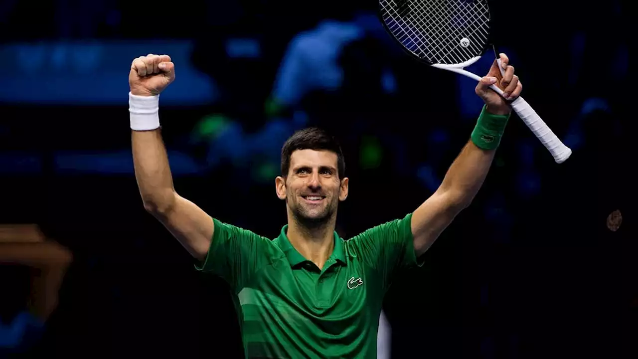 Tennis: Djokovic s'offre une sixième couronne au Masters, et rejoint Federer