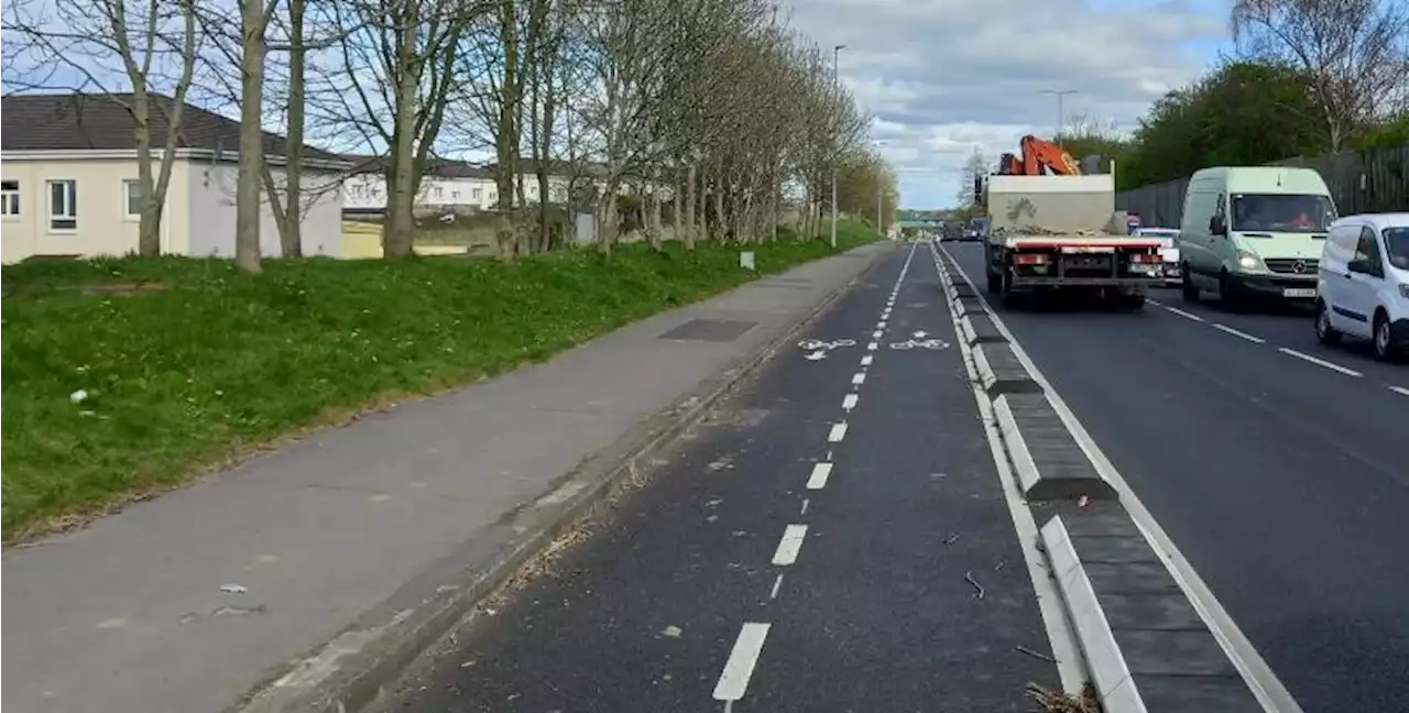 Cycle lane branded a 's*** show' by local politician furious at reduced width of road