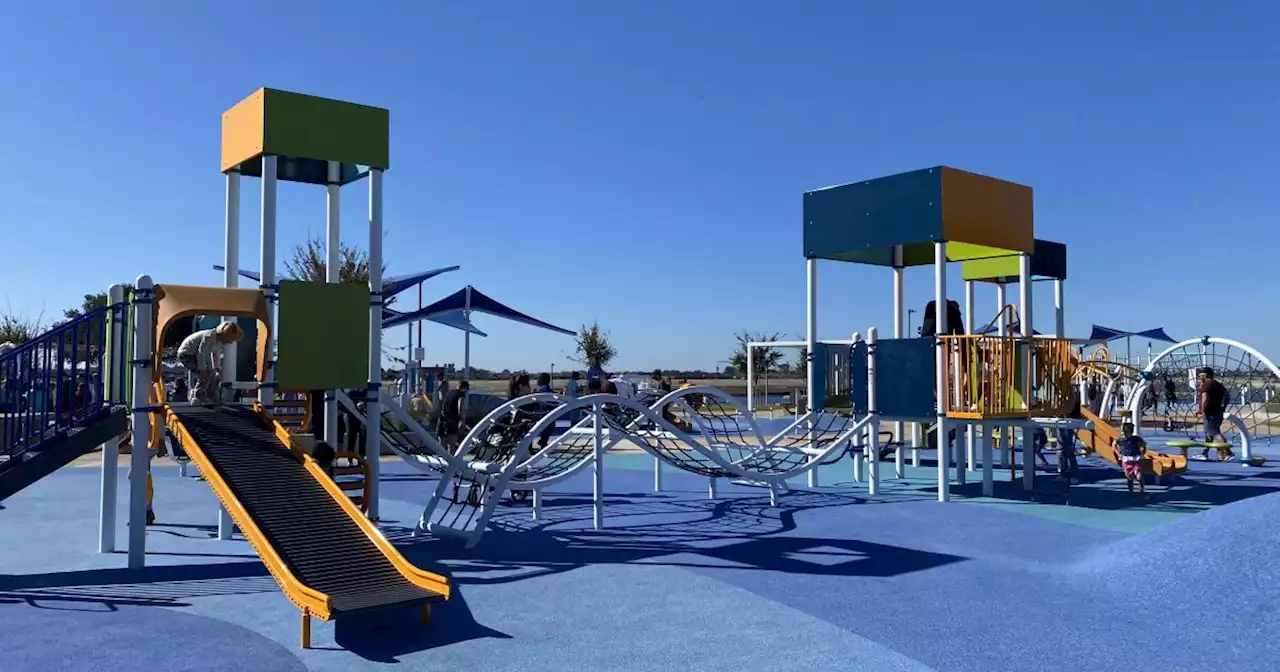 $3.8M Mission Bay park opens with elaborate playground for kids, elliptical machines for adults